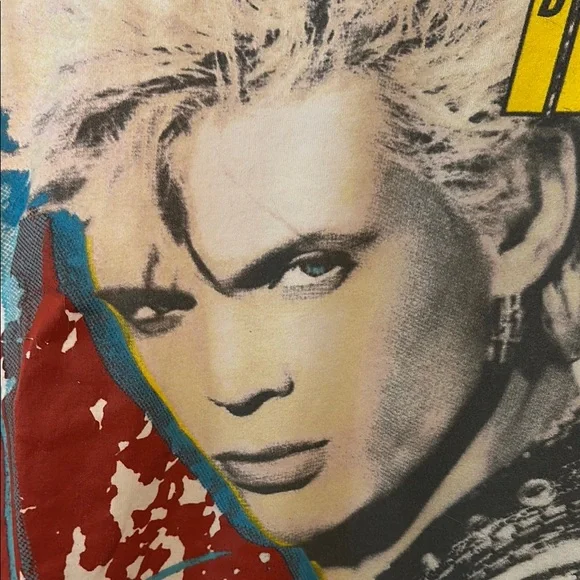 NWT MadeWorn Billy Idol ‘White Wedding’ tee. Size small. - Picture 3 of 12